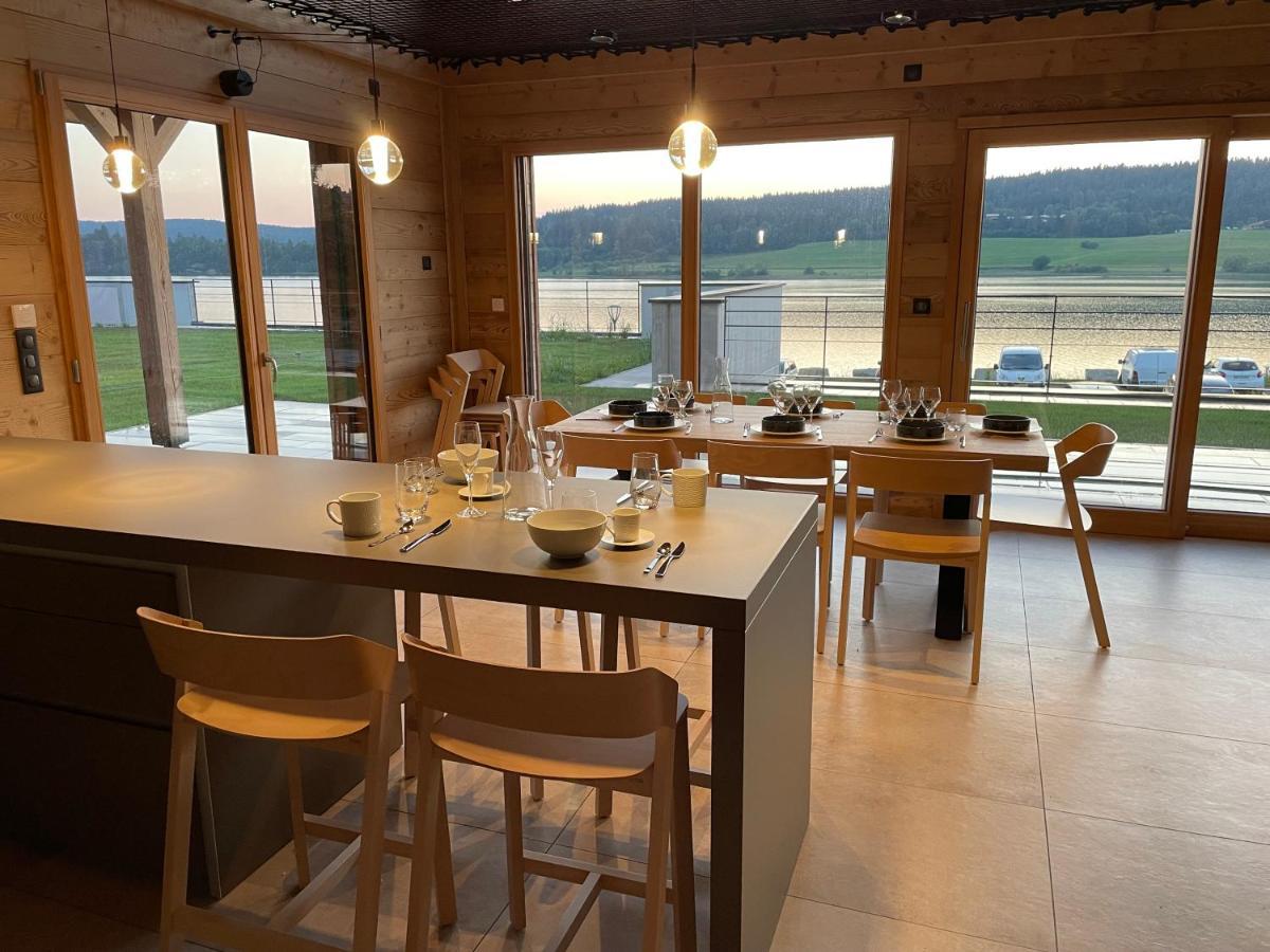 Chalets Coeur Du Lac Malbuisson Bagian luar foto