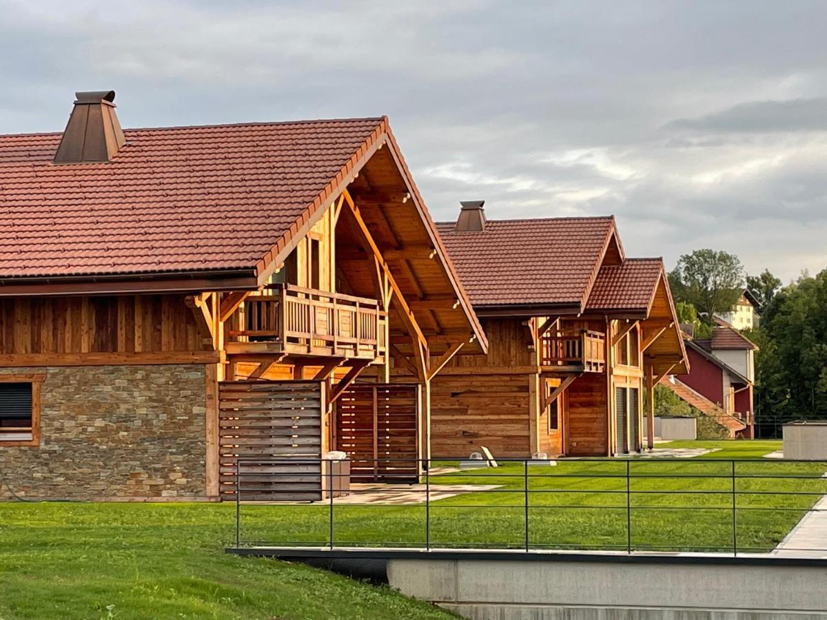 Chalets Coeur Du Lac Malbuisson Bagian luar foto