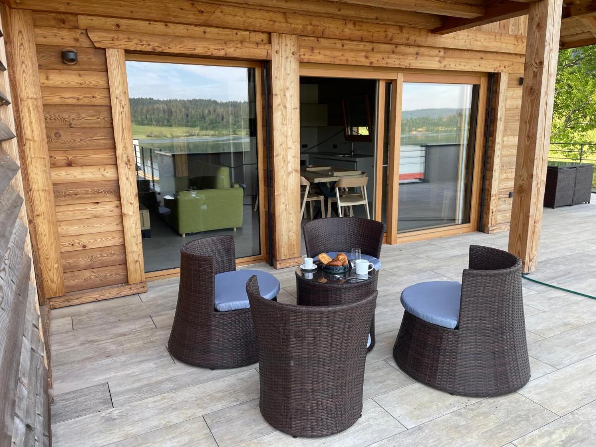 Chalets Coeur Du Lac Malbuisson Bagian luar foto