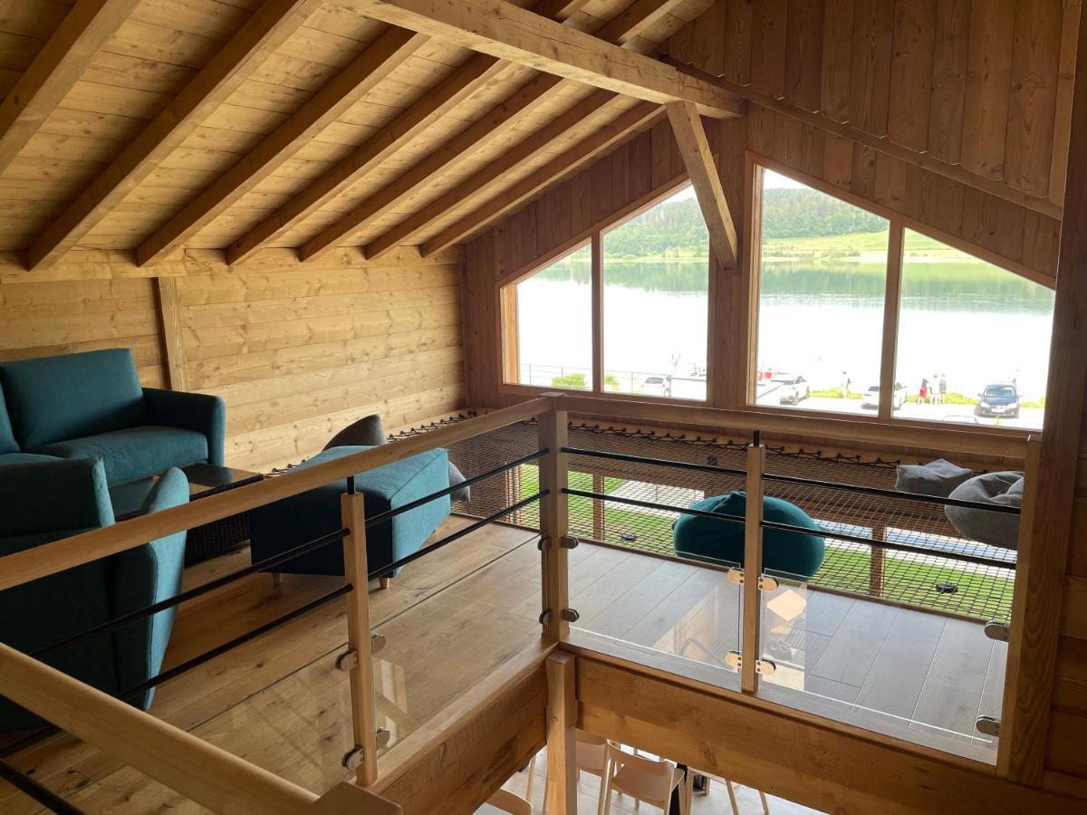 Chalets Coeur Du Lac Malbuisson Bagian luar foto