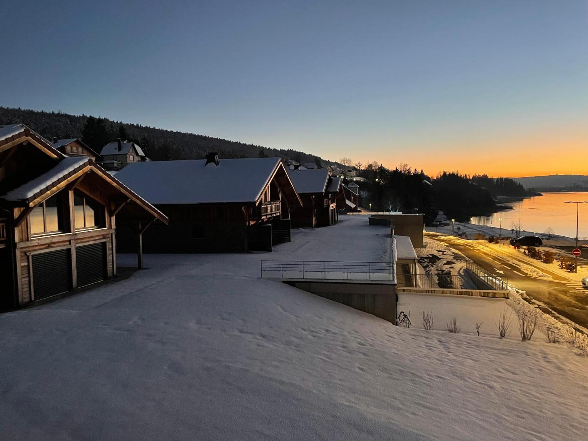 Chalets Coeur Du Lac Malbuisson Bagian luar foto
