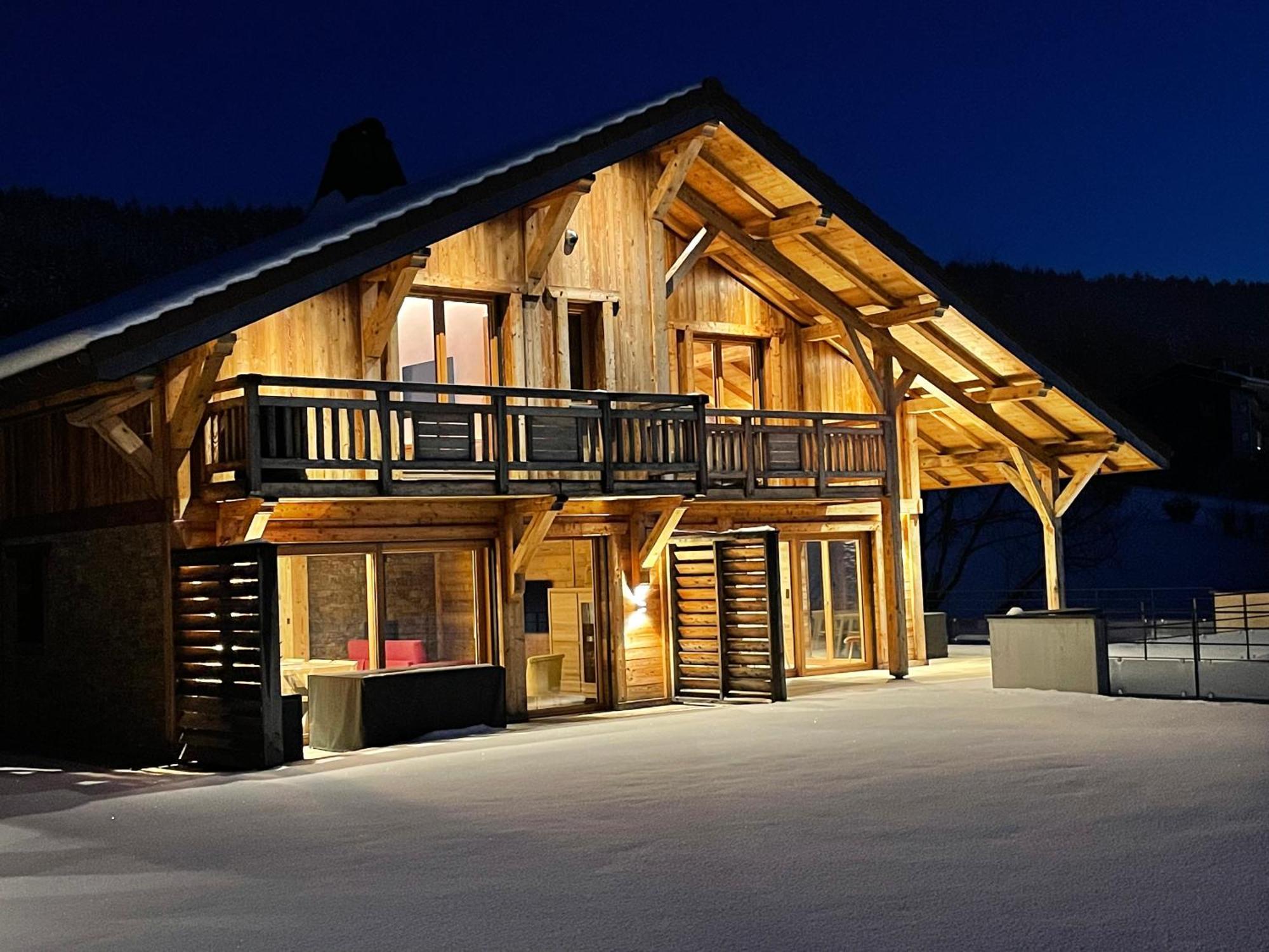 Chalets Coeur Du Lac Malbuisson Bagian luar foto