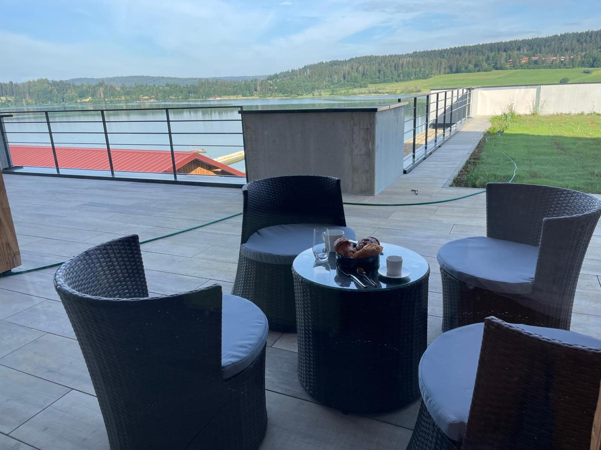 Chalets Coeur Du Lac Malbuisson Bagian luar foto